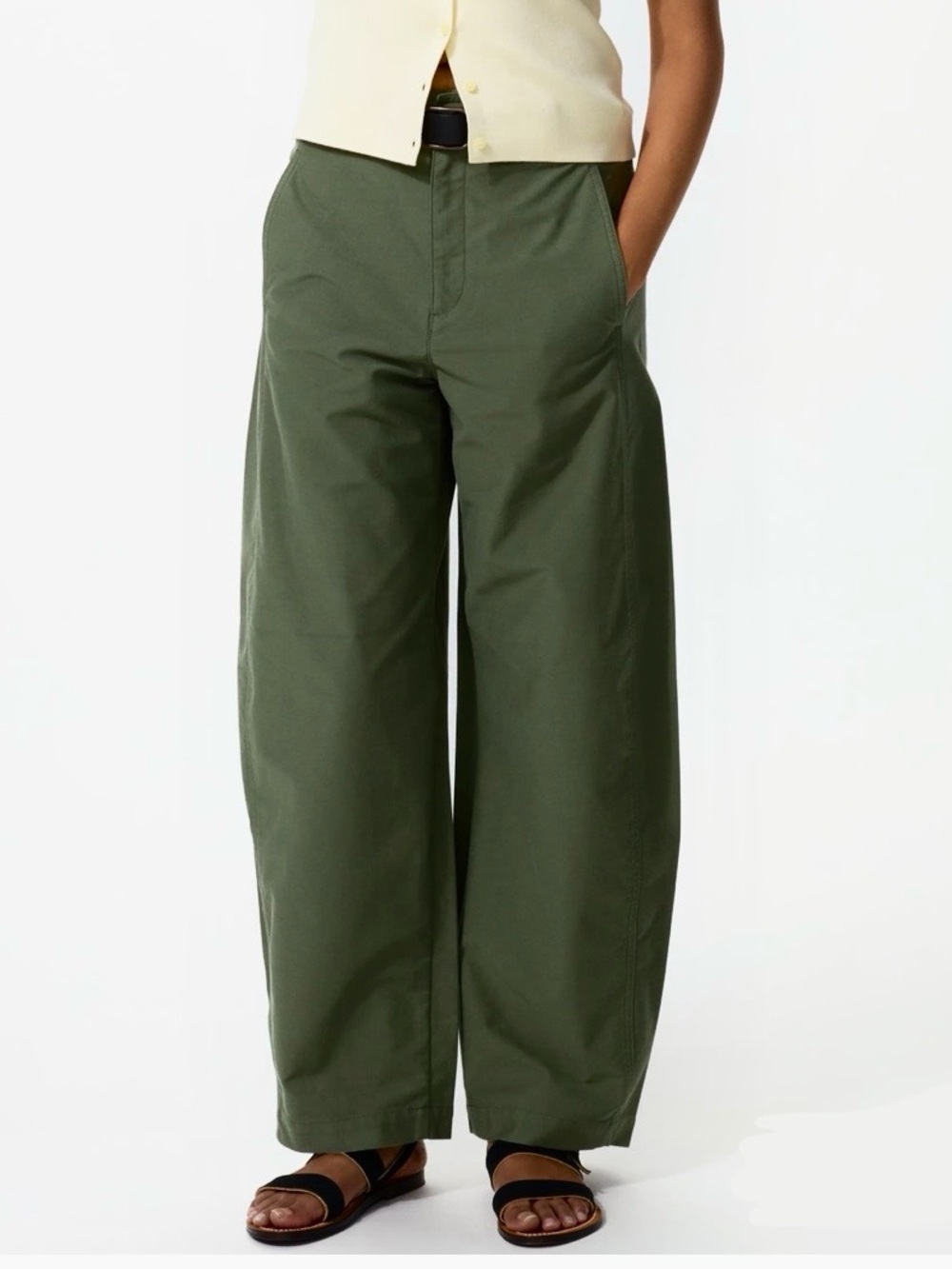 Uniqlo Women’s Jersey Barrel Pants